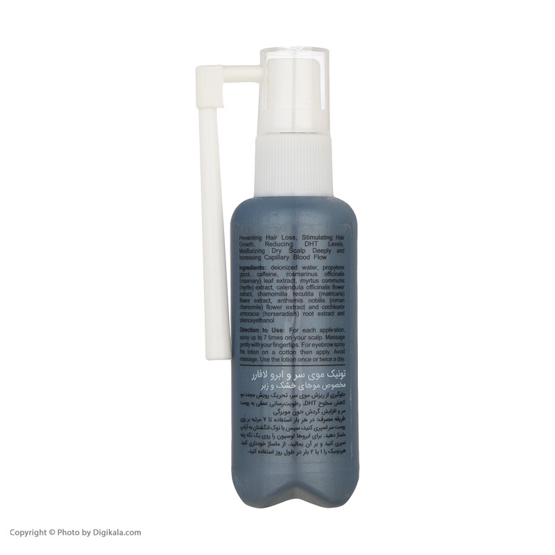 تونیک ضد ریزش مو و ابرو لافارر مدل Dry Hair مناسب موهای خشک حجم 60 میلی لیتر