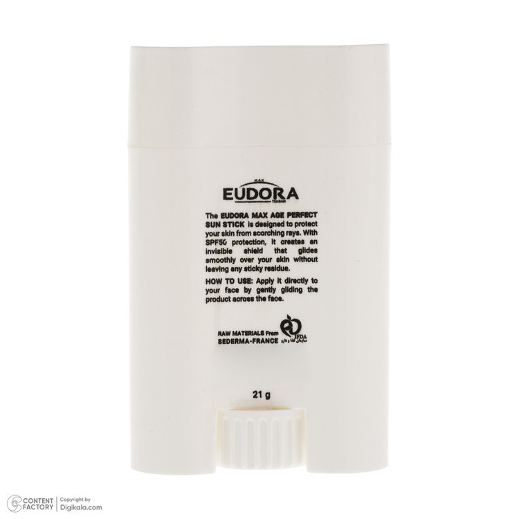 استیک ضد آفتاب بیرنگ صورت ادورامکس SPF 50 مدل Age Perfect مناسب برای انواع پوست حجم 20 میلیلیتر