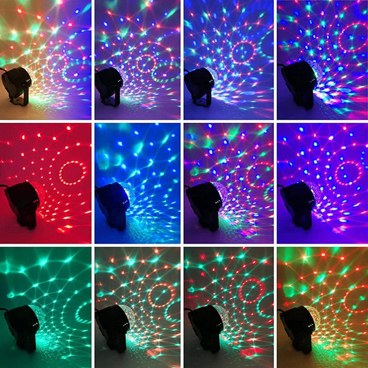 رقص نور مدل LED RGB مجموعه دو عددی