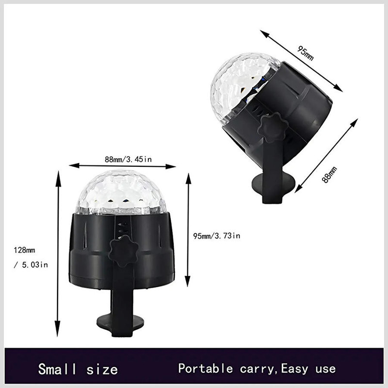 رقص نور مدل LED RGB مجموعه دو عددی