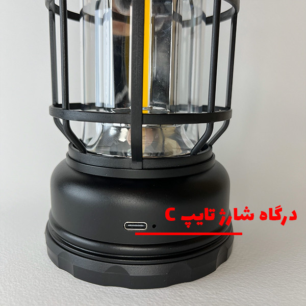 چراغ فانوسی مدل گیره دار