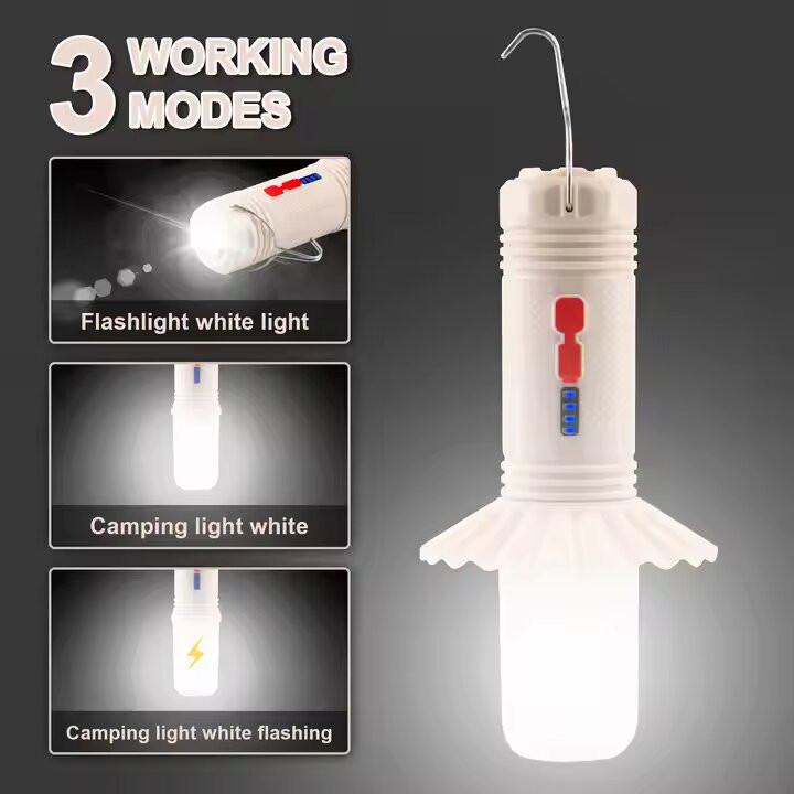 چراغ آویز کمپی مدل JB-968W