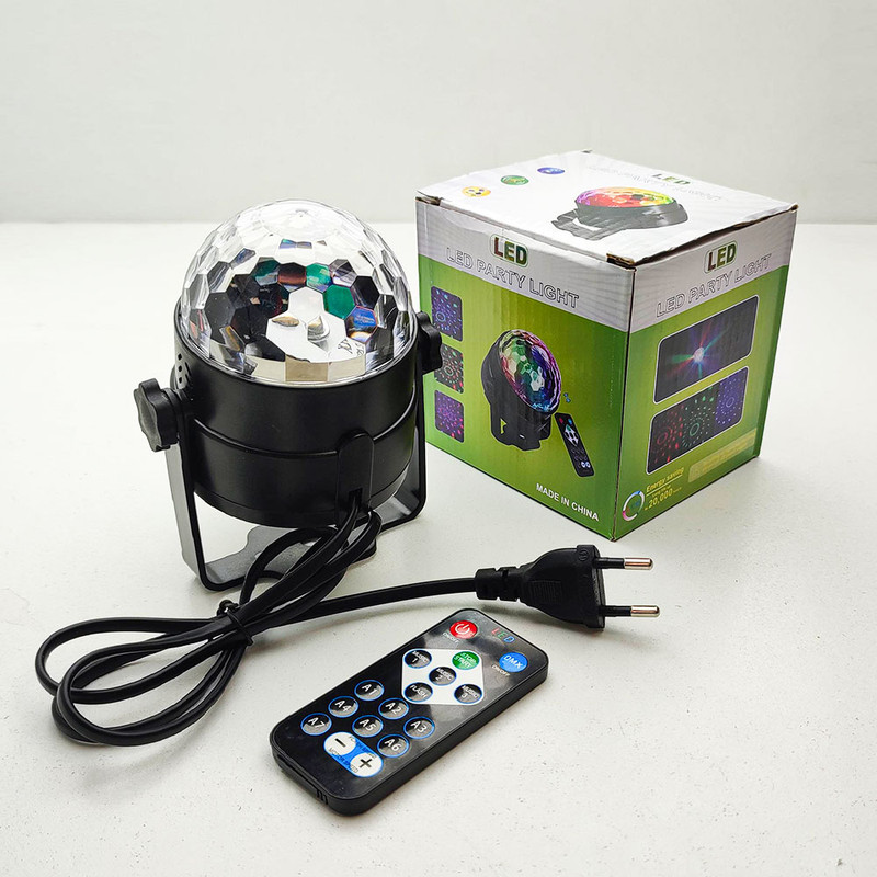 رقص نور مدل party light طرح RGB کنترل دار