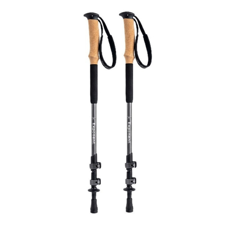 عصای کوهنوردی اکسپوننت مدل Carbon series-8512 بسته دو عددی
