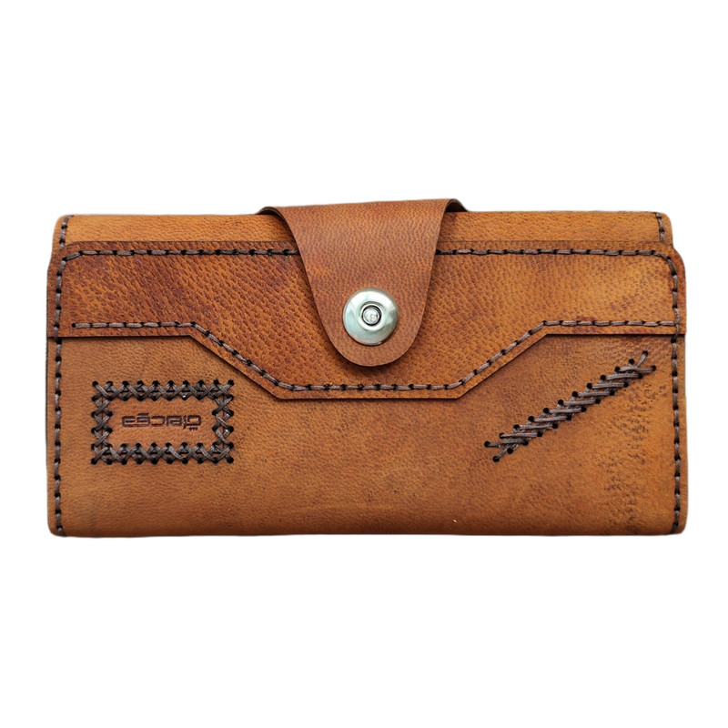 کیف پول چرمی دقت مدل Sch-kf35