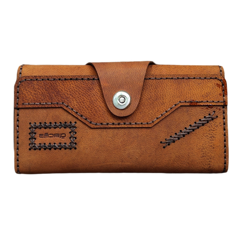 کیف پول چرمی دقت مدل Sch-kf35