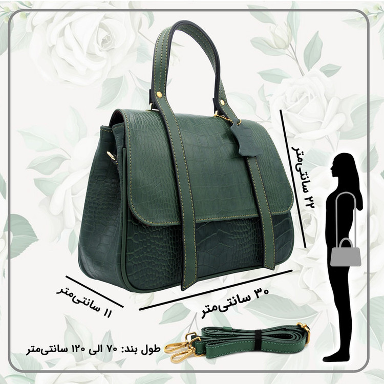 کیف دستی زنانه مدل چرم طبیعی کد FTH146C