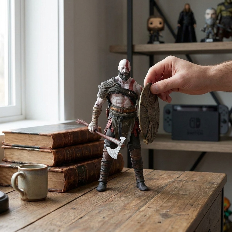 اکشن فیگور کراتوس مدل god of war05