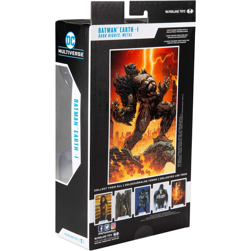 اکشن فیگور مک فارلین مدل Batman earh dark night metal limited