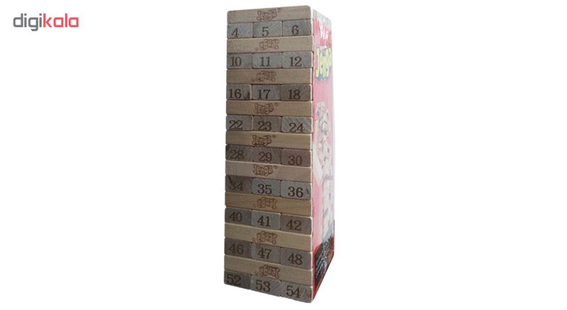 بازی فکری طرح جنگا مدل classic hardwood