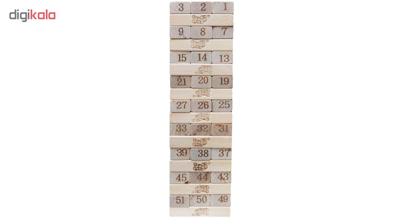 بازی فکری طرح جنگا مدل classic hardwood