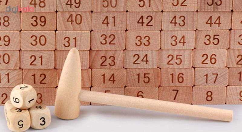 بازی فکری طرح جنگا مدل classic hardwood