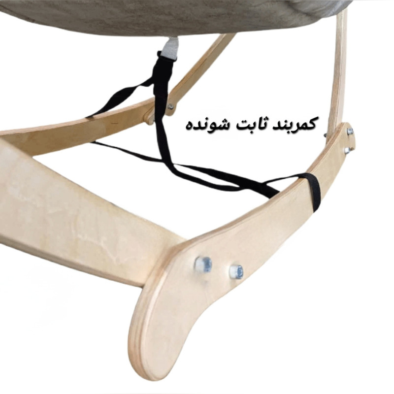 گهواره نوزاد مدل ننویی پشه بند دار کد nilinland02