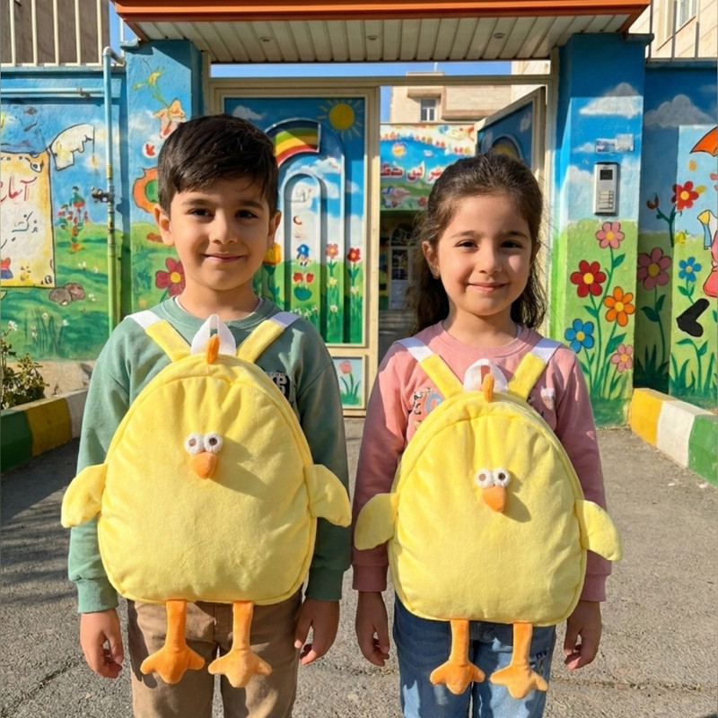 کوله پشتی کودک مدل جوجه