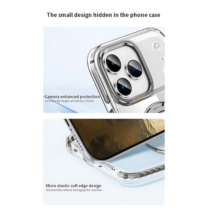 کاور مدل ClarEdge مناسب برای گوشی موبایل اپل iPhone 17 Pro Max