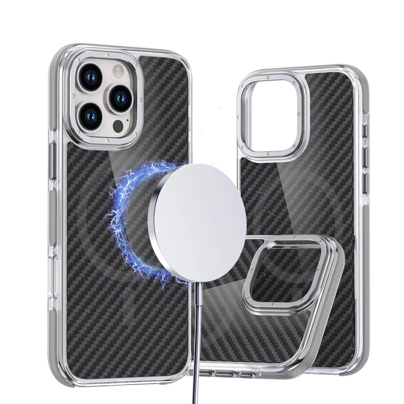 کاور مدل CarbonMag مناسب برای گوشی موبایل اپل iPhone 16 Pro Max