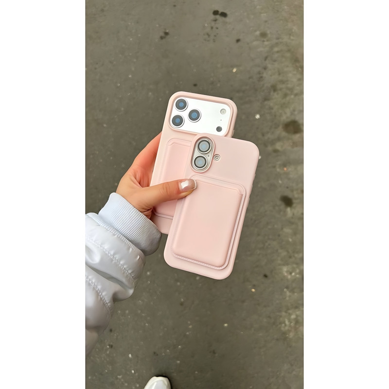کاور مدل lyria مناسب برای گوشی موبایل اپل iPhone 16 به همراه جاکارتی