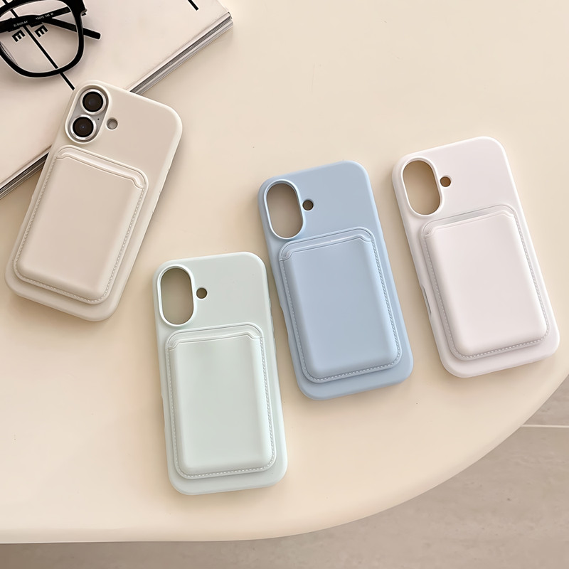 کاور مدل lyria مناسب برای گوشی موبایل اپل iPhone 16 به همراه جاکارتی