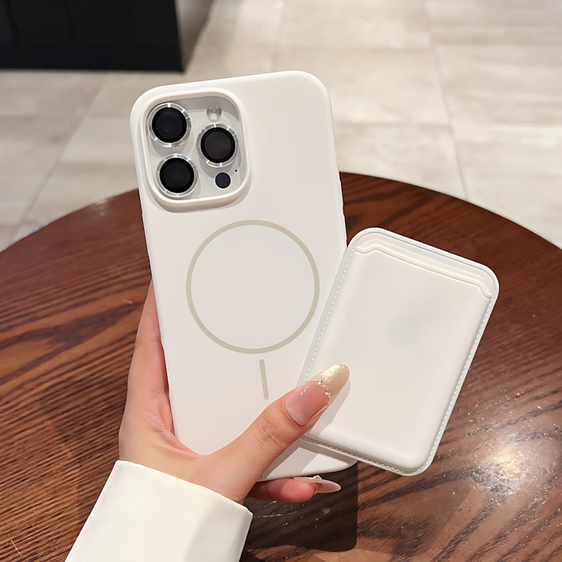 کاور مدل lyria مناسب برای گوشی موبایل اپل iPhone 16 Pro Max به همراه جاکارتی