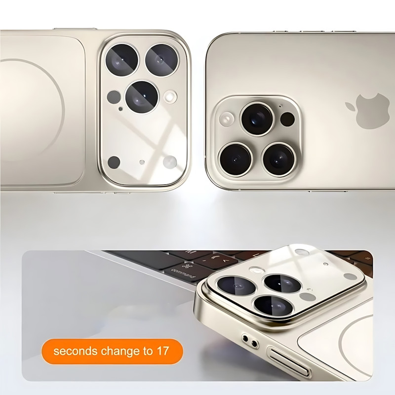 کاور مدل CrystalAG مناسب برای گوشی موبایل اپل iPhone 16 Pro Max