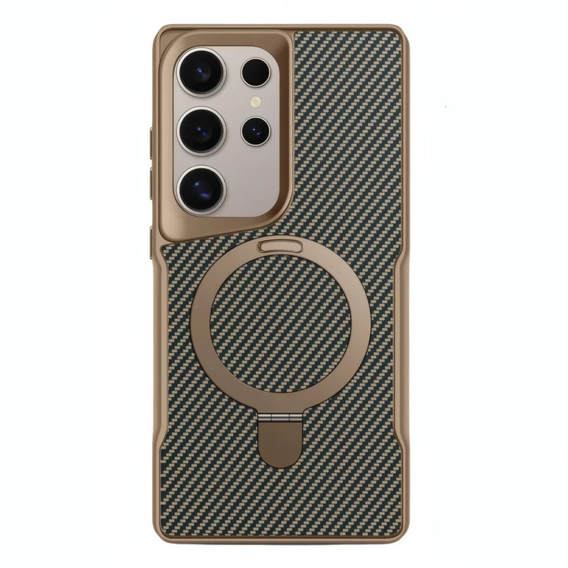 کاور مدل AeroCarbon مناسب برای گوشی موبایل سامسونگ Galaxy S25 Ultra