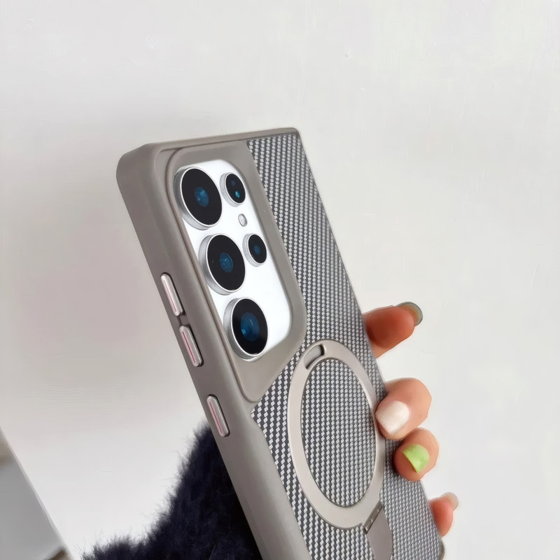 کاور مدل AeroCarbon مناسب برای گوشی موبایل سامسونگ Galaxy S25 Ultra