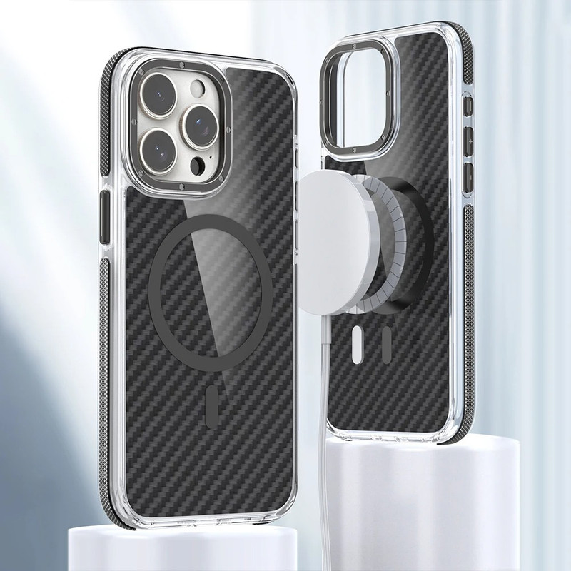 کاور مدل CarbonMag مناسب برای گوشی موبایل اپل iPhone 15 Pro Max