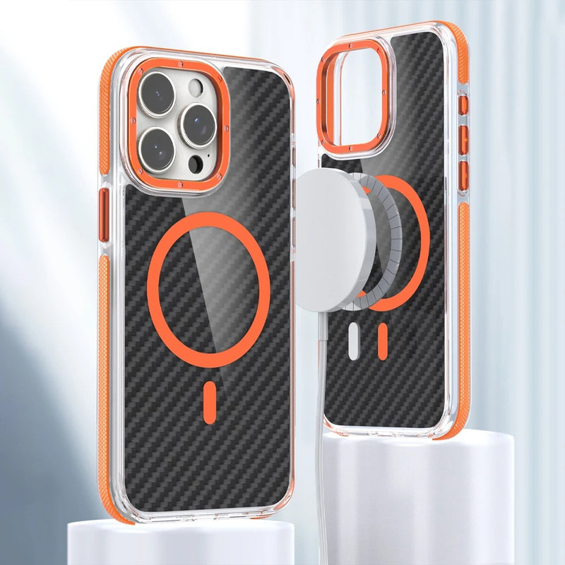 کاور مدل CarbonMag مناسب برای گوشی موبایل اپل iPhone 15 Pro Max