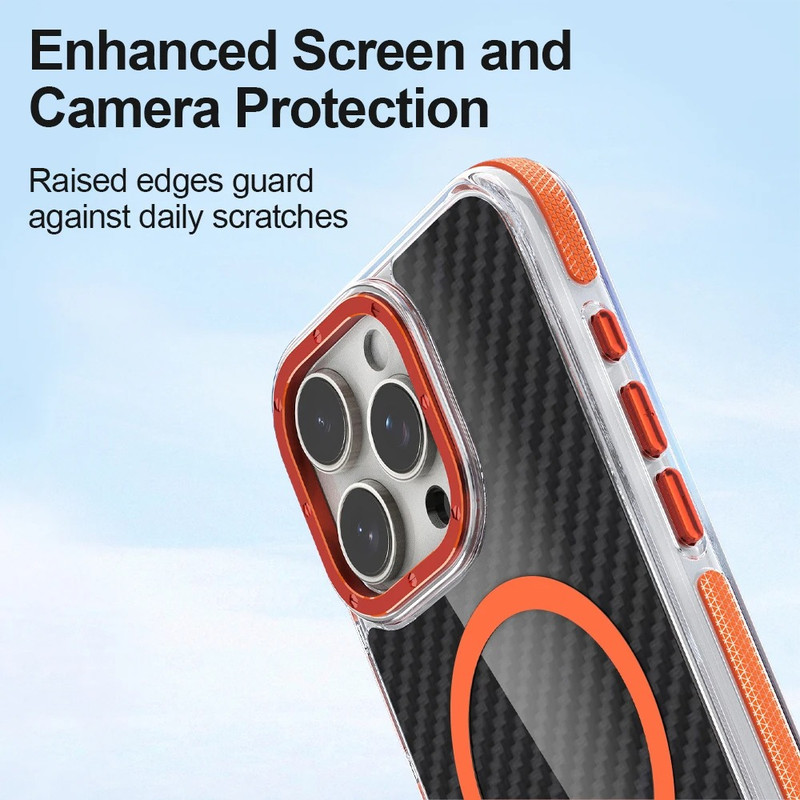 کاور مدل CarbonMag مناسب برای گوشی موبایل اپل iPhone 15 Pro Max