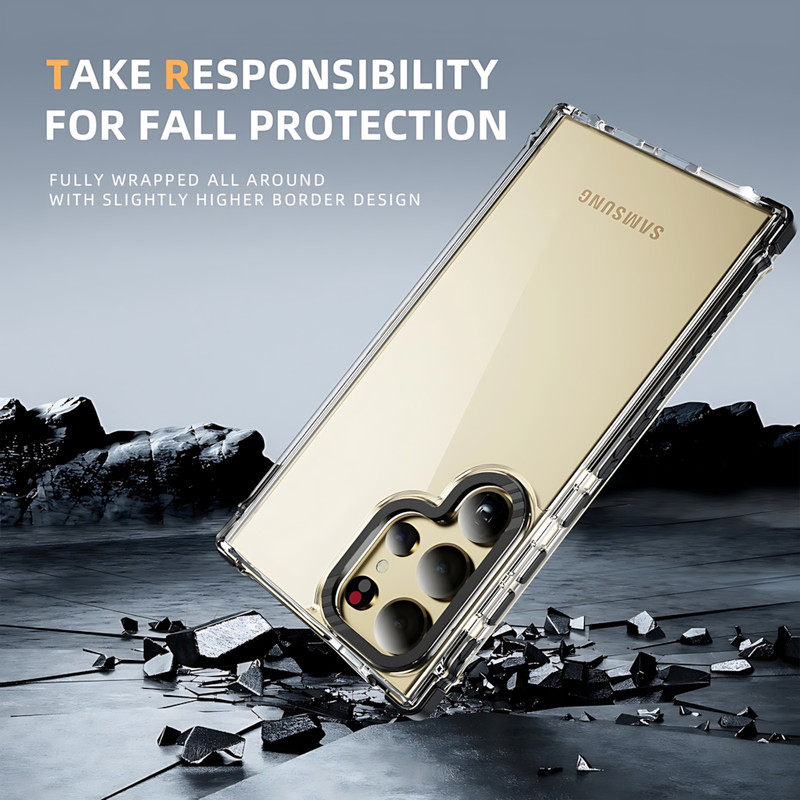 کاور مدل LitePrism مناسب برای گوشی موبایل سامسونگ Galaxy S24 Ultra