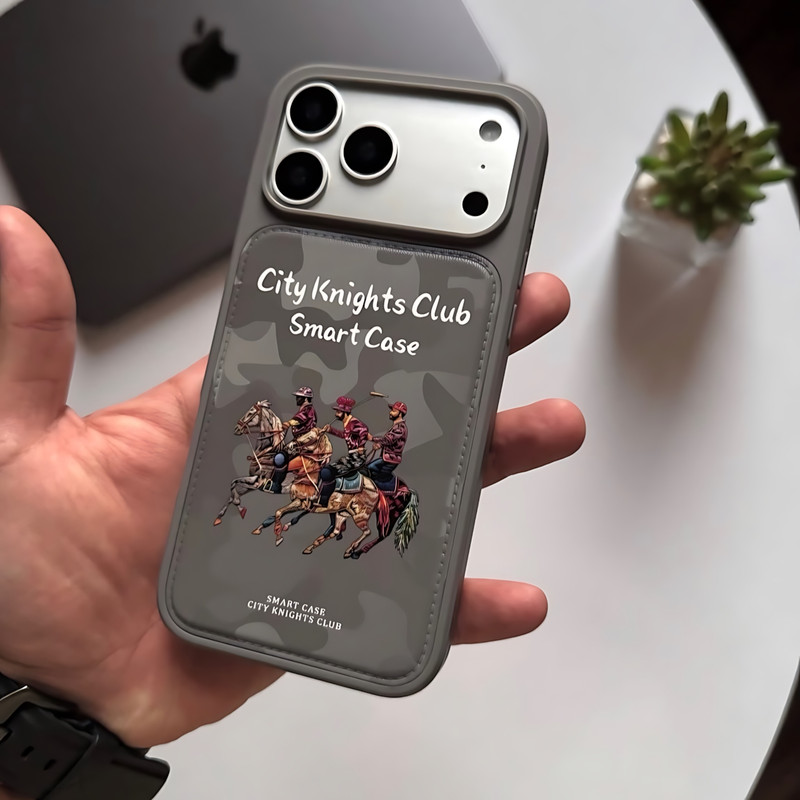 کاور پولو مدل CityKnight مناسب برای گوشی موبایل اپل iPhone 17 Pro Max