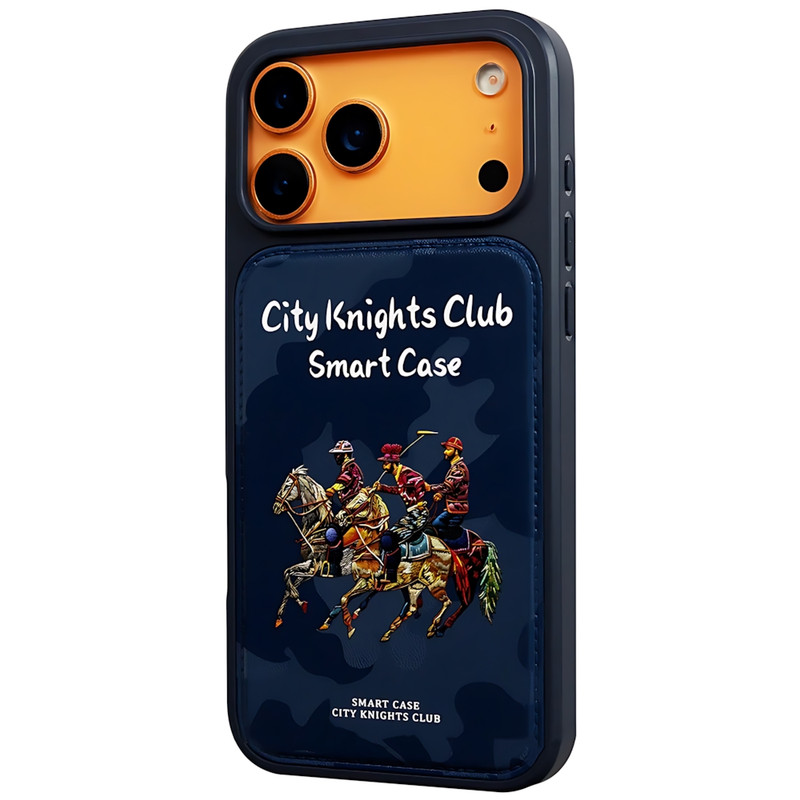 کاور پولو مدل CityKnight مناسب برای گوشی موبایل اپل iPhone 17 Pro Max