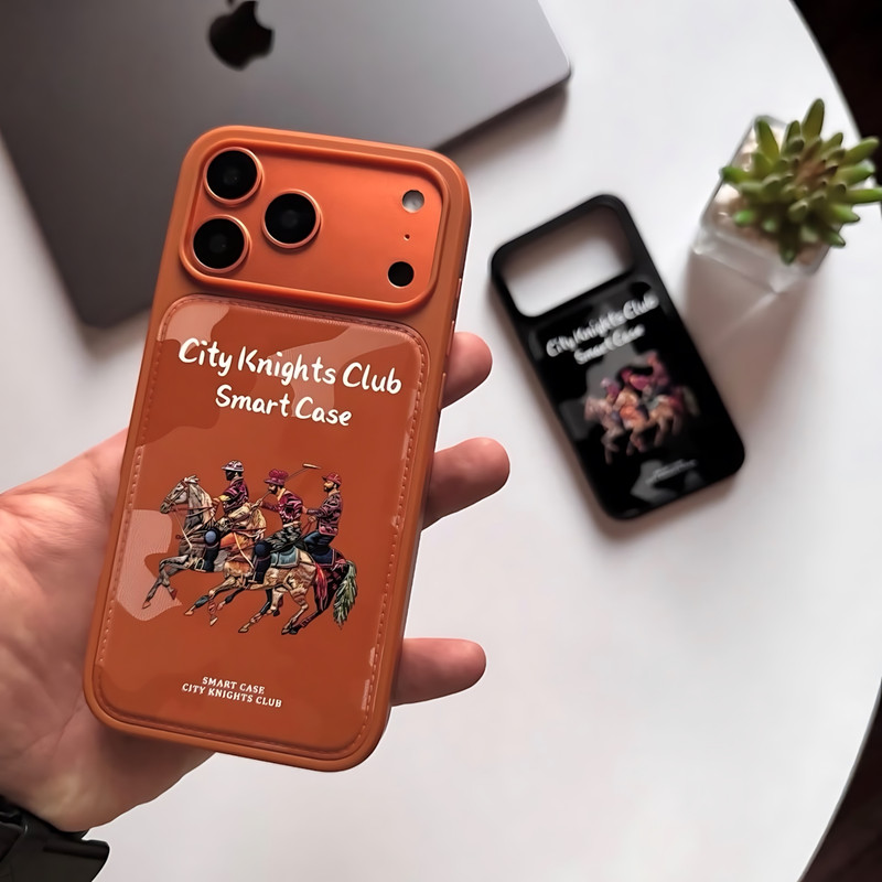 کاور پولو مدل CityKnight مناسب برای گوشی موبایل اپل iPhone 17 Pro Max