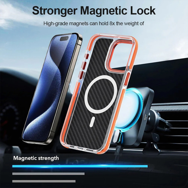 کاور مدل CarbonMag مناسب برای گوشی موبایل اپل iPhone 13