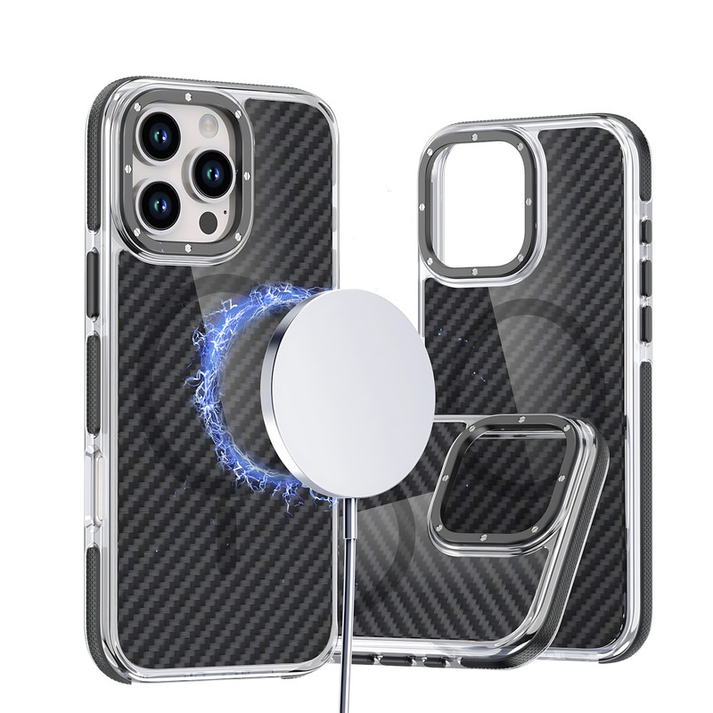 کاور مدل CarbonMag مناسب برای گوشی موبایل اپل iPhone 16