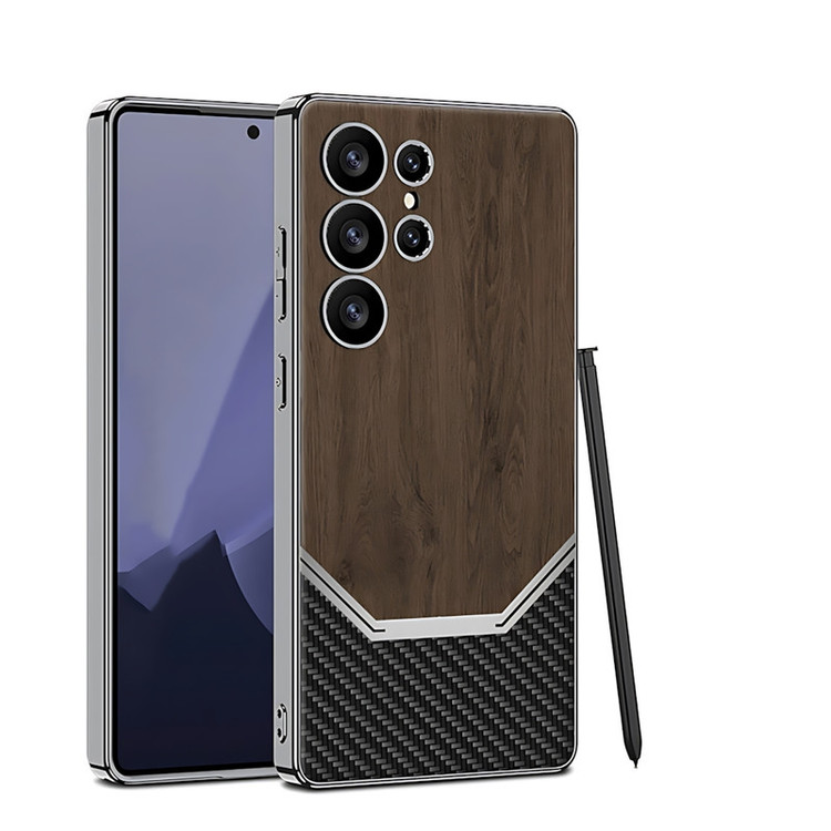 کاور مدل Woodline مناسب برای گوشی موبایل سامسونگ Galaxy S25 Ultra