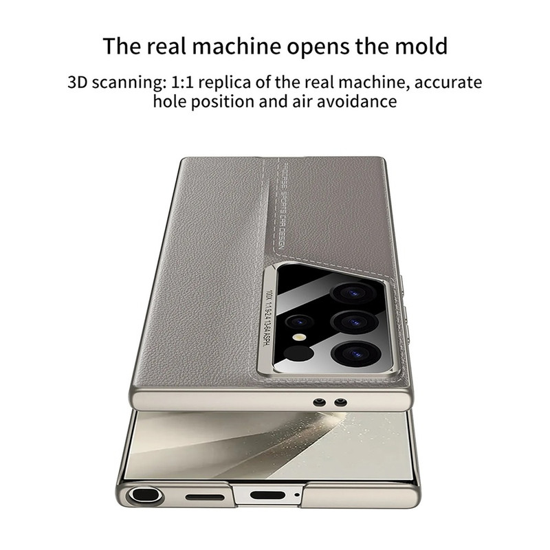 کاور مدل LeatherDesign مناسب برای گوشی موبایل سامسونگ Galaxy S24 Ultra