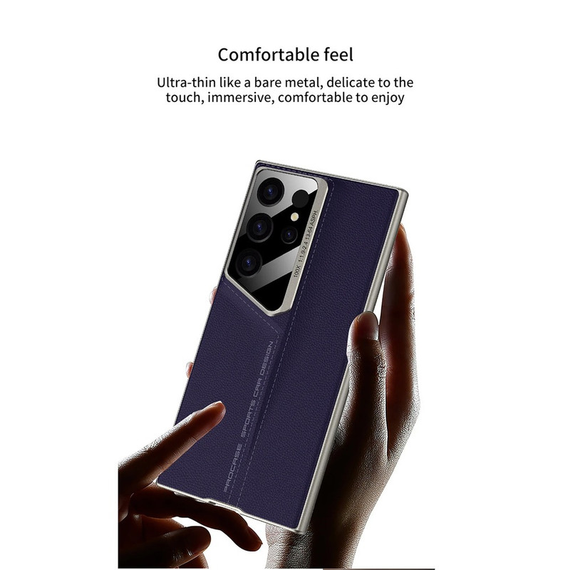 کاور مدل LeatherDesign مناسب برای گوشی موبایل سامسونگ Galaxy S24 Ultra