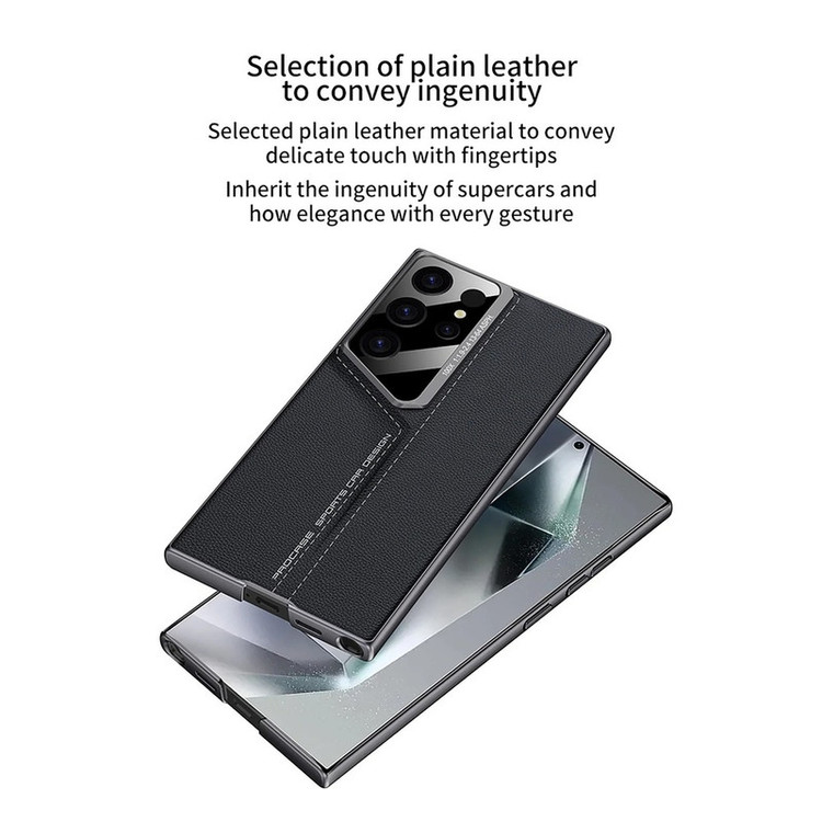 کاور مدل LeatherDesign مناسب برای گوشی موبایل سامسونگ Galaxy S24 Ultra