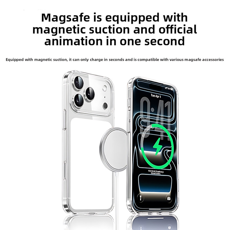 کاور مدل AmberFrame مناسب برای گوشی موبایل اپل iPhone 17 Pro