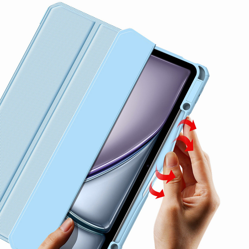 کیف کلاسوری دوکس دوکیس مدل TOBY مناسب برای تبلت اپل iPad Air 13 (2024) / iPad Pro 12.9 (2022 / 2021 / 2020)
