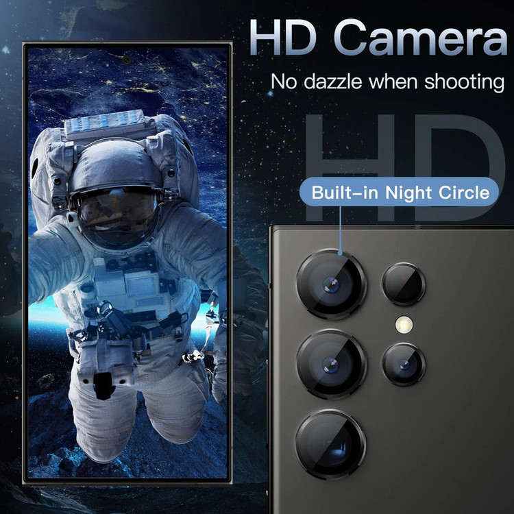 محافظ لنز دوربین شیشهای کوزوم مدل O HAZE مناسب برای گوشی موبایل سامسونگ Galaxy S24 Ultra