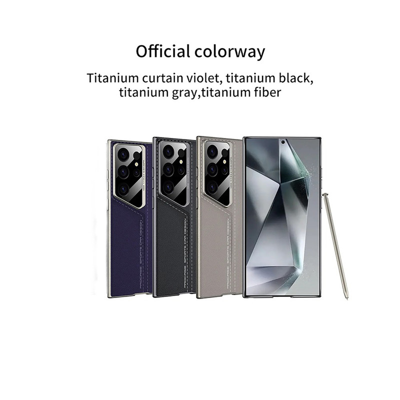 کاور مدل Leather Blade مناسب برای گوشی موبایل سامسونگ Galaxy S23 Ultra