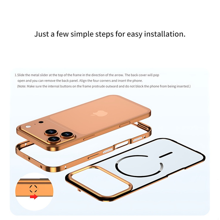 کاور مدل Emperor مناسب برای گوشی موبایل اپل iPhone 17 Pro