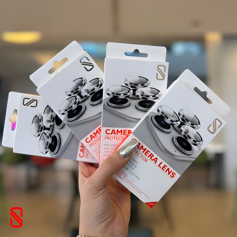 محافظ لنز دوربین شیشهای اسلیکتو مدل Pro Plus مناسب برای گوشی موبایل اپل iPhone 17