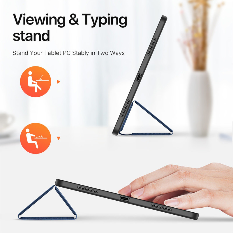 کیف کلاسوری دوکس دوکیس مدل Domo Flip مناسب برای تبلت اپل iPad Air 11 (2024)