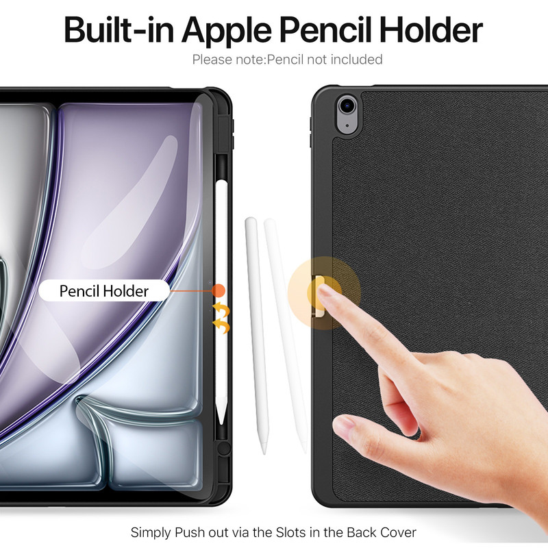 کیف کلاسوری دوکس دوکیس مدل Domo Flip مناسب برای تبلت اپل iPad Air 11 (2024)