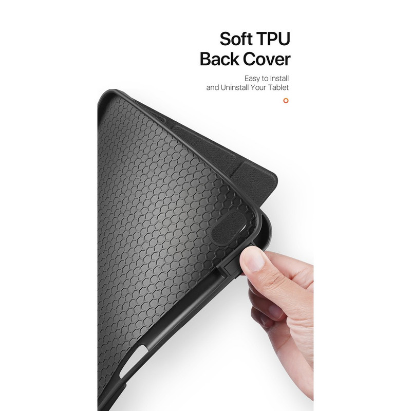 کیف کلاسوری دوکس دوکیس مدل Domo Flip مناسب برای تبلت اپل iPad Air 11 (2024)