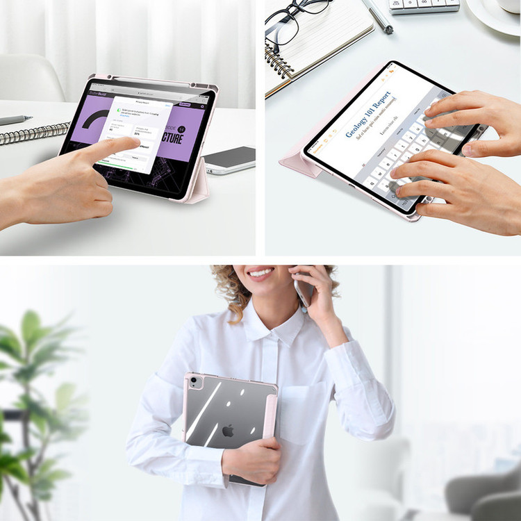 کیف کلاسوری دوکس دوکیس مدل Toby Flap مناسب برای تبلت اپل iPad Air 13 (2024) / iPad Pro 12.9 (2020/, 2021, 2022)