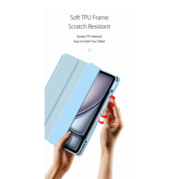 کیف کلاسوری دوکس دوکیس مدل Toby Flap مناسب برای تبلت اپل iPad Air 13 (2024) / iPad Pro 12.9 (2020/, 2021, 2022)
